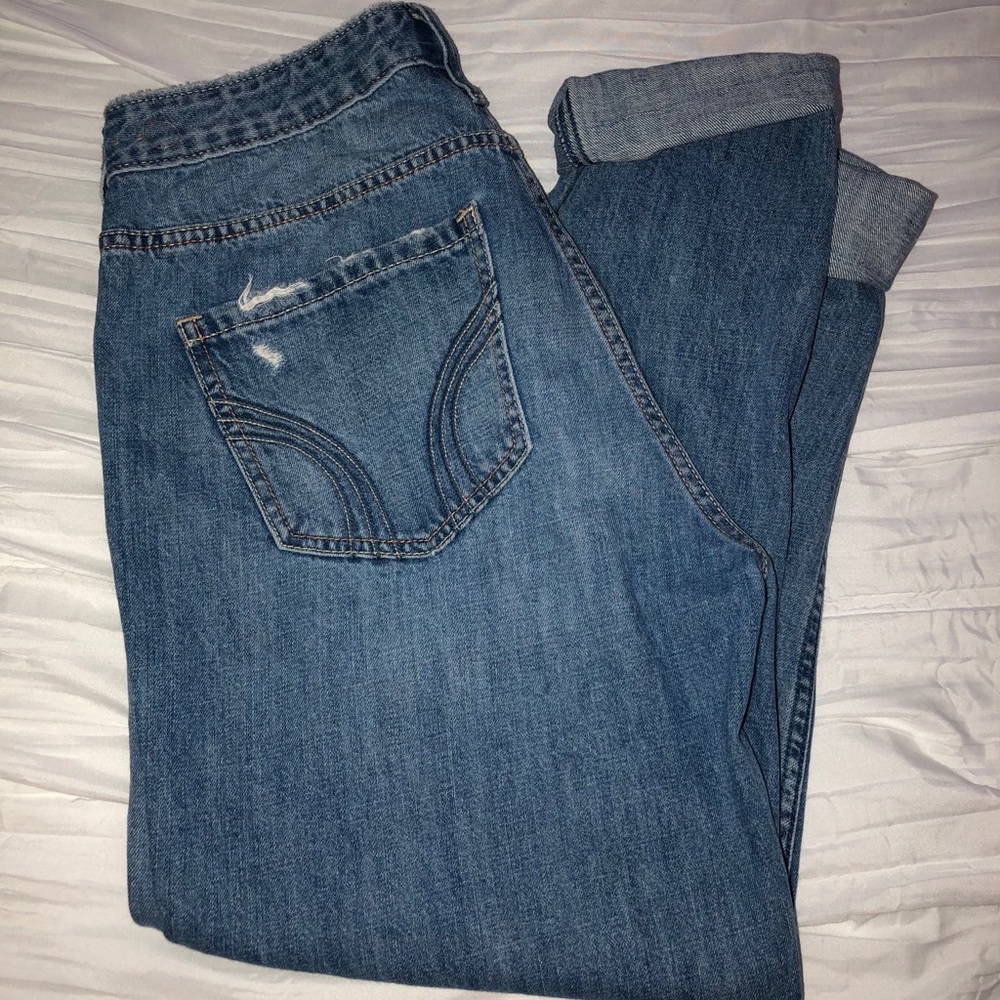 WOMENS HOLLISTER BOYFRIEND JEANS